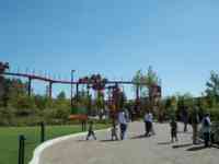 View of Legoland, including self-pedaled ride