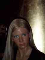 Head of wax model of Sarah Michelle Gellar