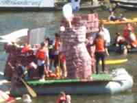 Castle on a boat