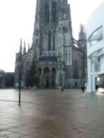 Münster and the plaza in front of it