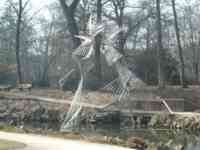 Sculpture in Friedrichsau Park