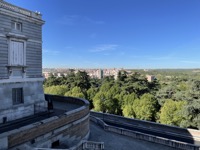 View from Royal Palace of Madrid