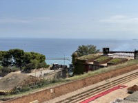 View from Castell de Montjuïc