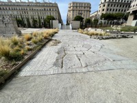 Ancient Port, different pavings from different eras