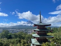 Fuji and Chuereito Pagoda