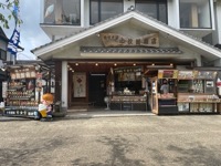 Soft-serve ice cream at Sasagayama and Kaiko Store