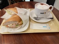 Doutor, Milano shrimp, salmon, Camambert and cocoa