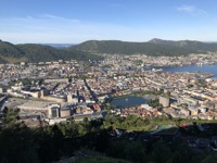 Bergen from Mount Fløyen