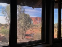 Uluṟu from visitor center