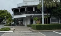 Building with a balcony